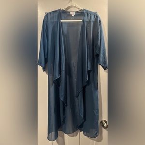 Lularoe Shirley Chiffon Kimono Sz Med
